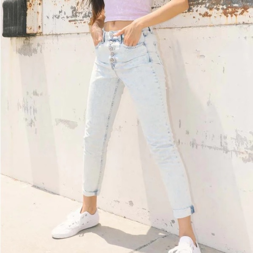 Real Curve High rise Mom Jeans stretch size 1/25